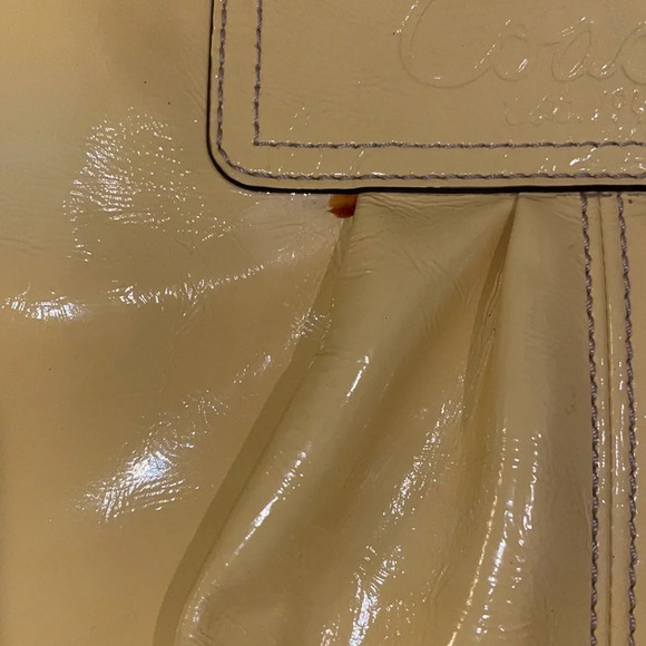 Coach Ashley Patent Leather Satchel Shoulder Bag - Picture 3 of 8
